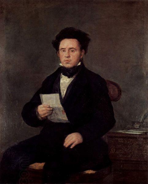 Francisco de Goya Portrat des Juan Bautista de Muguiro